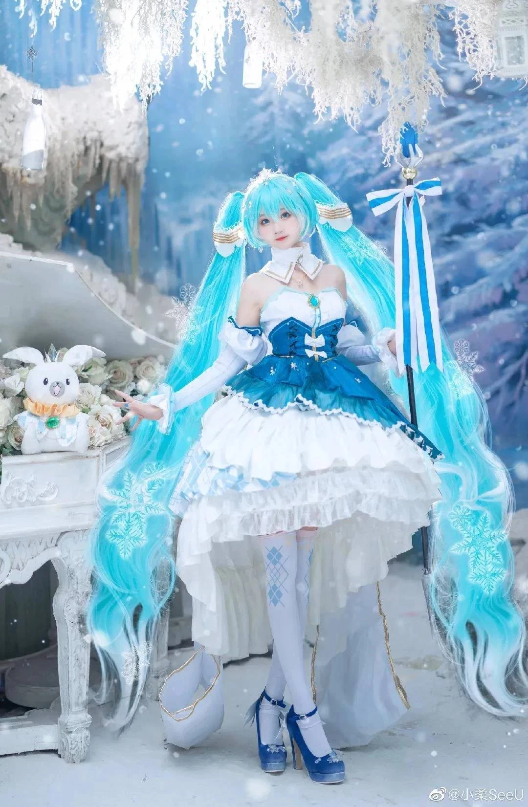 《VOCALOID》初音未來Cosplay[CN：小柔SeeU] [9P]