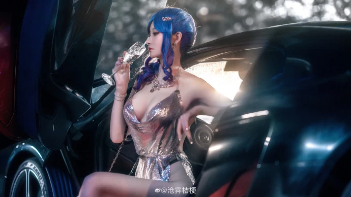 《碧藍航線》香車美人的誘惑聖路易斯Cosplay[CN：滄霽桔梗] [12P]