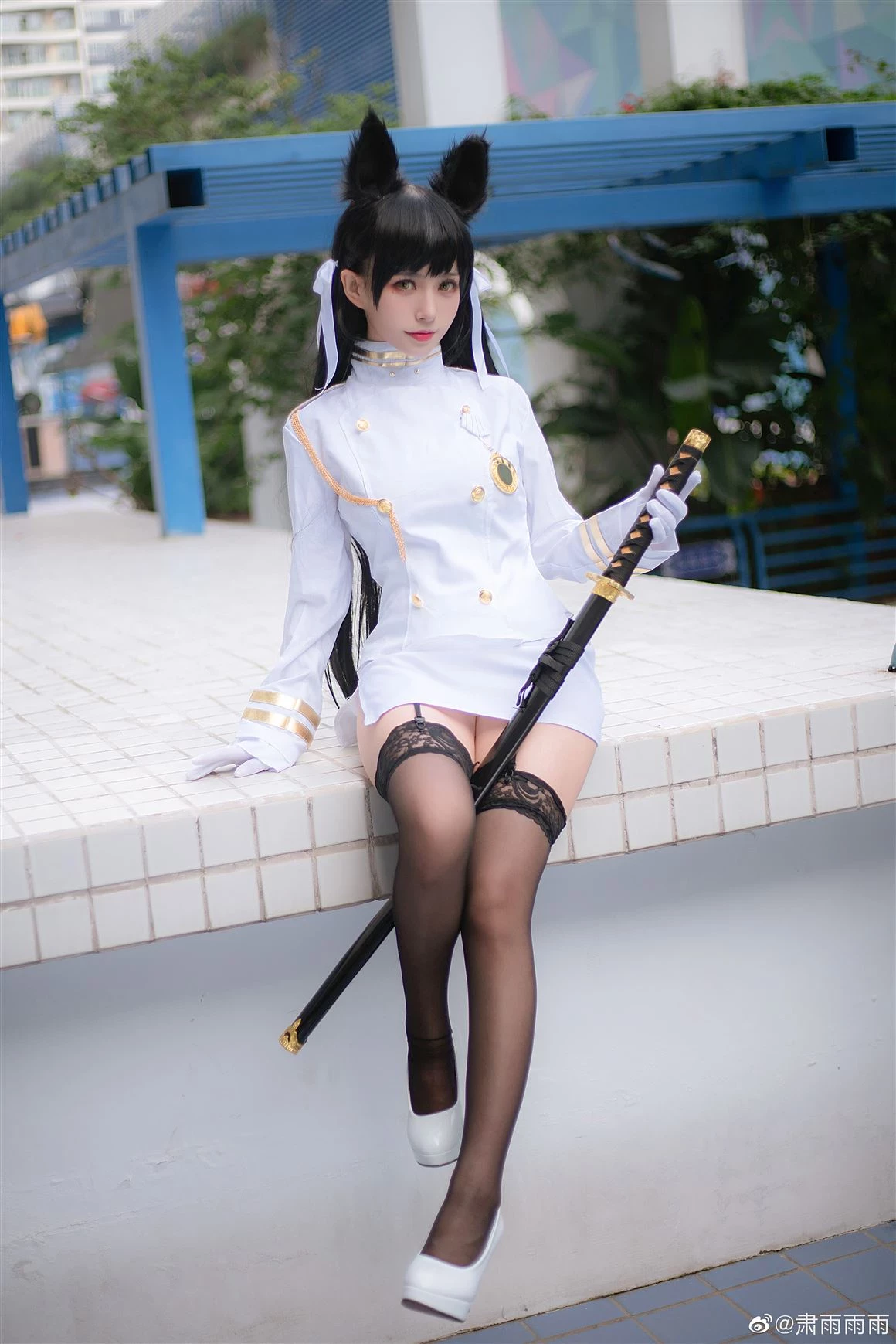 《碧藍航線》愛宕Cosplay[CN：肅雨雨雨] [9P]