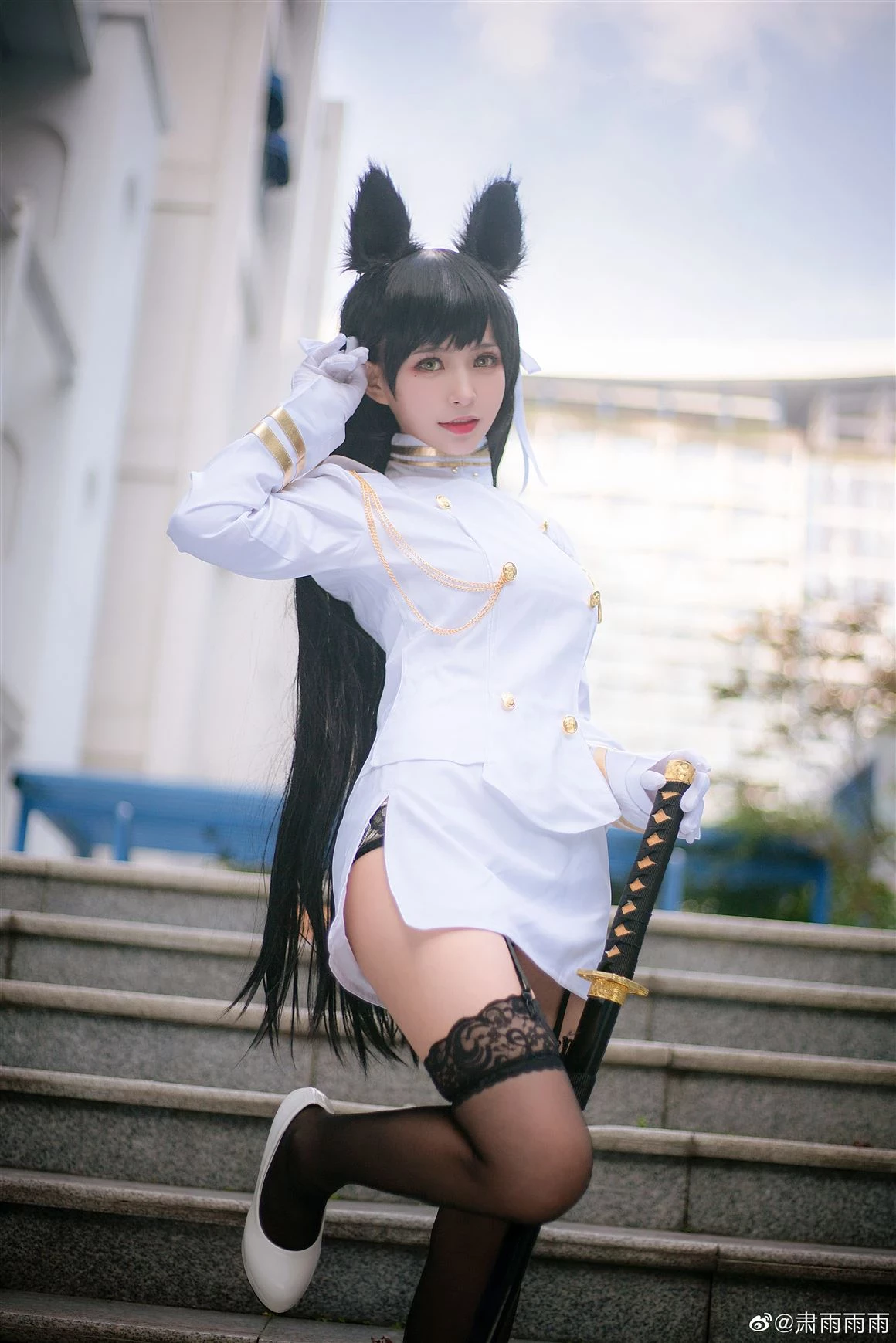 《碧藍航線》愛宕Cosplay[CN：肅雨雨雨] [9P]