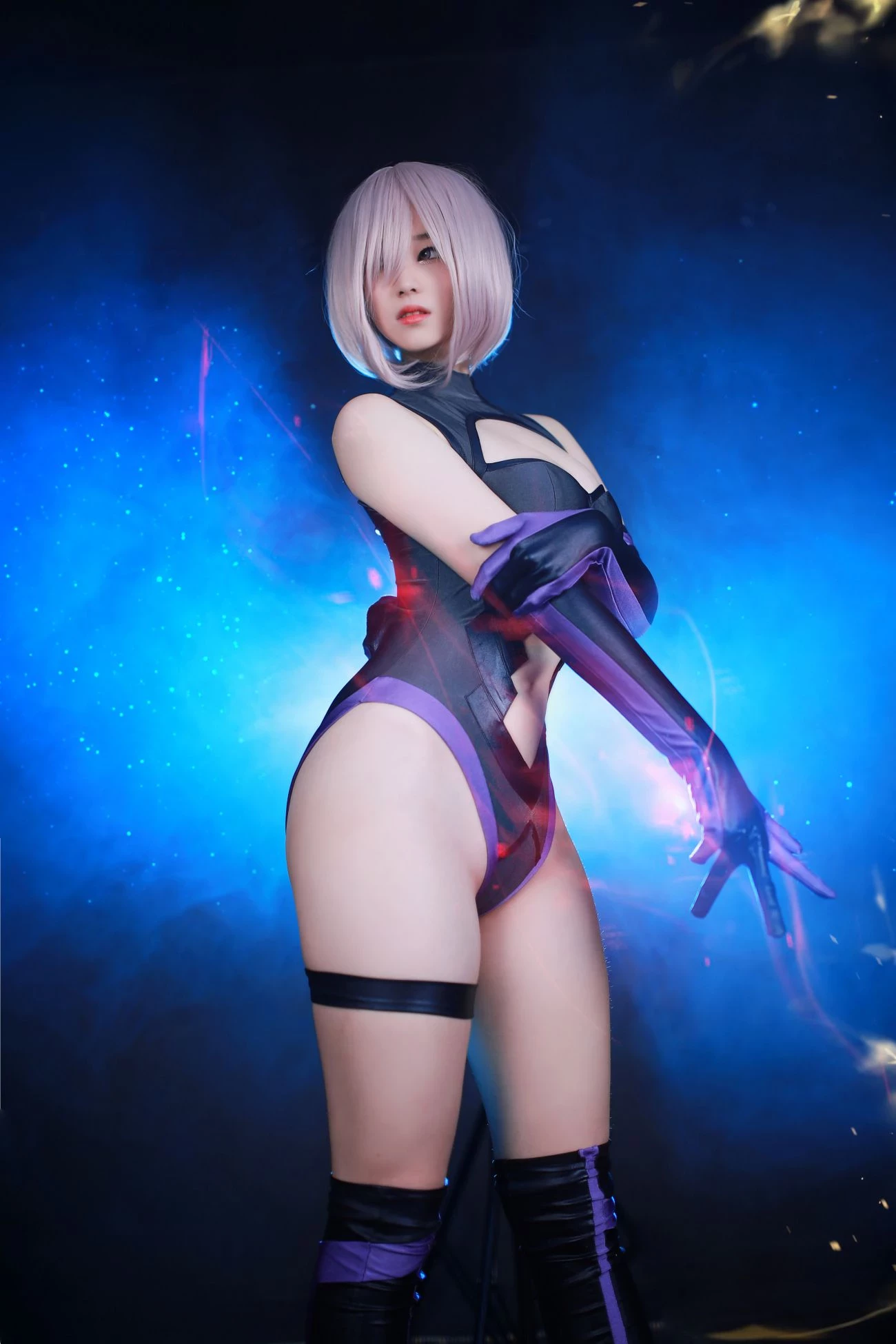 韓國美少女BamBi寫真 Fate Grand Order Mash Kyrielight Shielder