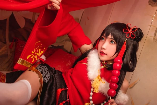 《王者榮耀》孫尚香Cosplay美圖[CN：貓田聖奈奈] [10P]