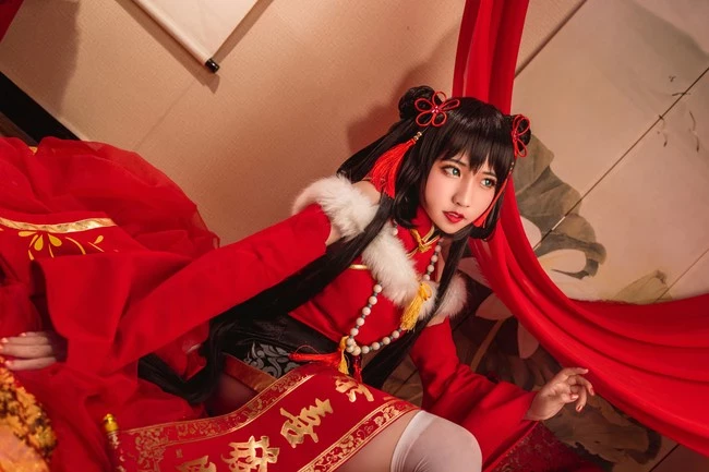 《王者榮耀》孫尚香Cosplay美圖[CN：貓田聖奈奈] [10P]