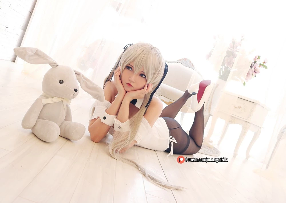 Potato Godzilla - Sora Kasugano Bunny Suit