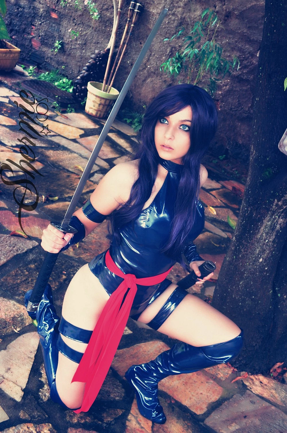 Assorted X-Men Psylocke Cosplay