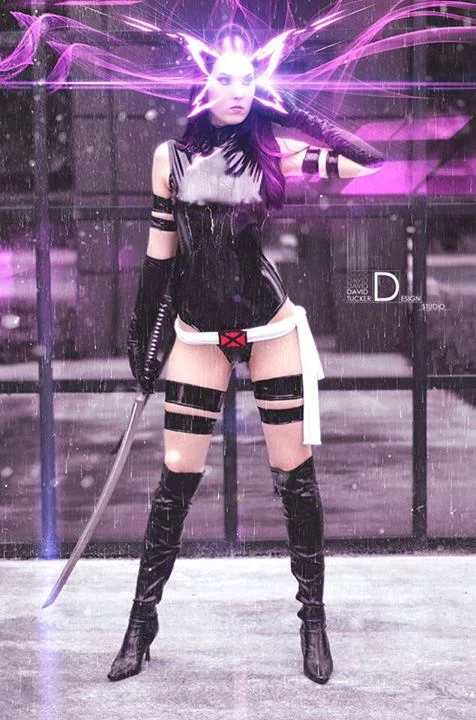 Assorted X-Men Psylocke Cosplay