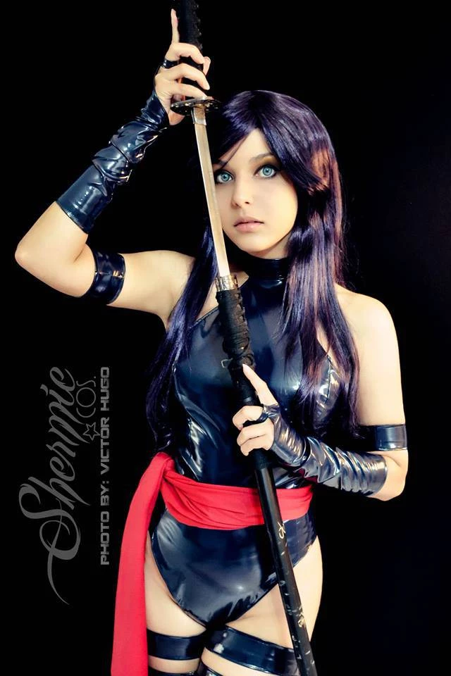 Assorted X-Men Psylocke Cosplay