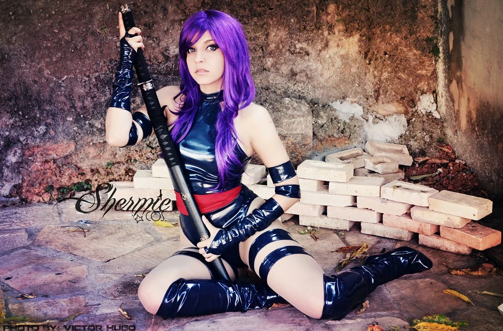 Assorted X-Men Psylocke Cosplay