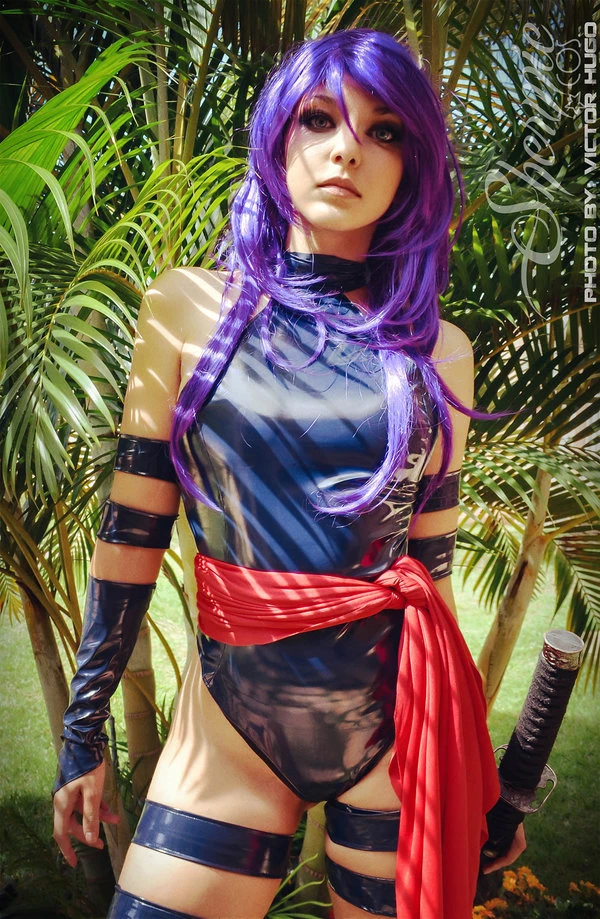 Assorted X-Men Psylocke Cosplay