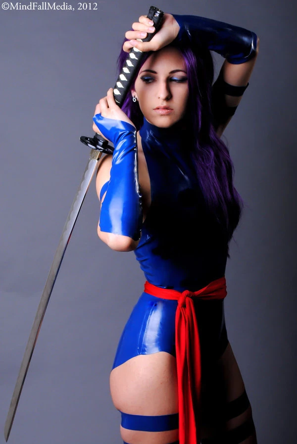 Assorted X-Men Psylocke Cosplay