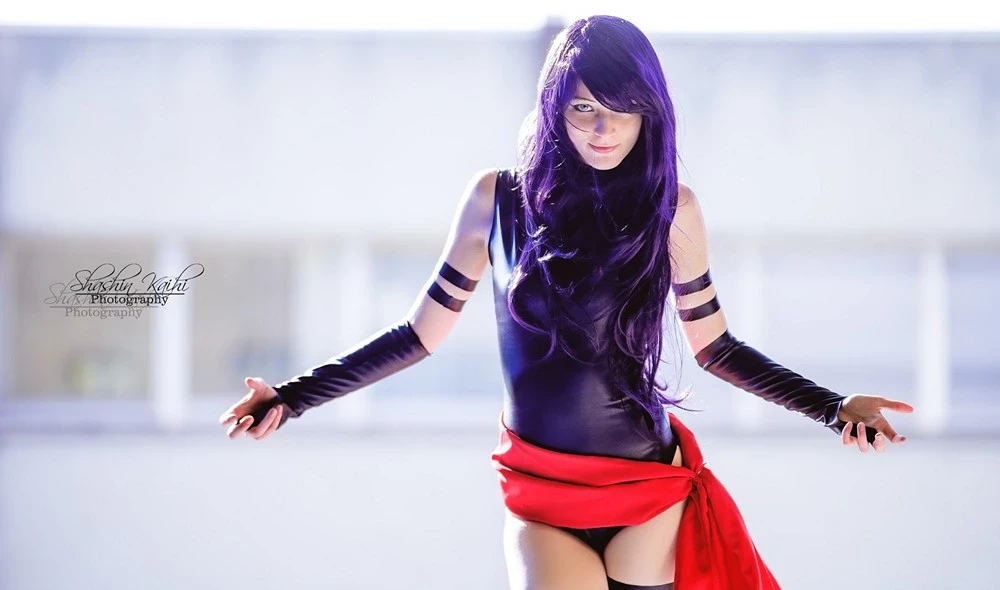 Assorted X-Men Psylocke Cosplay