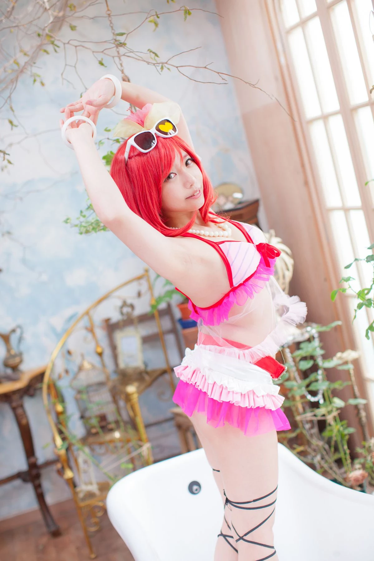 Cosplay しゅがー＊みゅく 天使みゅ ミュ ライブ 西木野真姫Ver