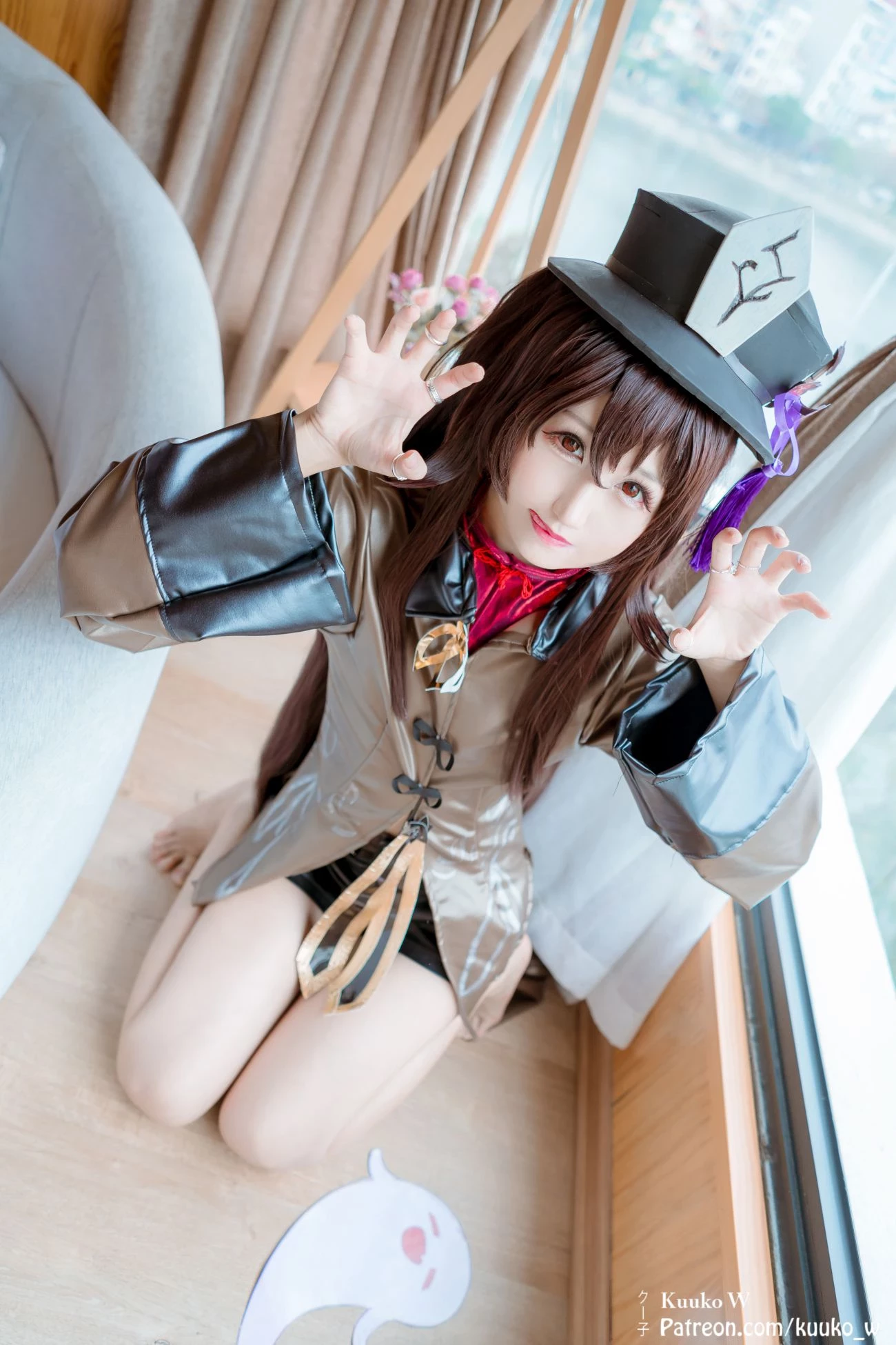 Cosplay KuukoW Kuuko クー子 Hutao Genshinimpact