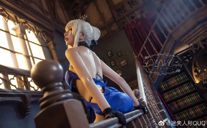 FGO阿爾托莉雅 Alter Rider 黑呆槍cos cn迷失人形QUQ [18P]