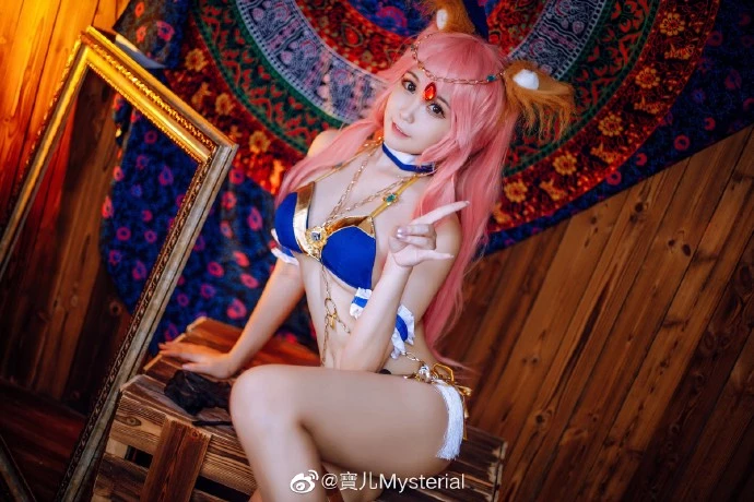 FGO玉藻前舞娘cosplay cn寶兒Mysterial [9P]