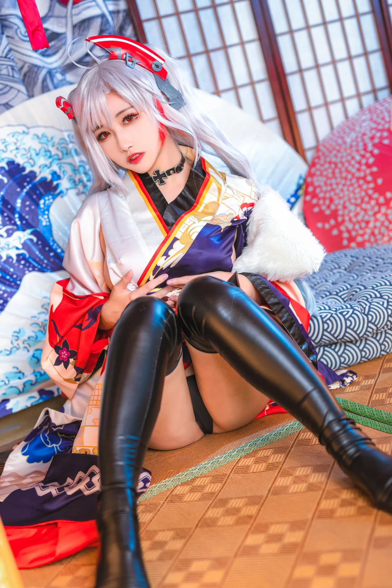 Momoko葵葵 歐根之和服