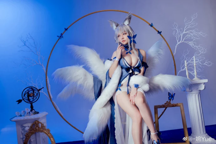 碧藍航線信濃禮服cos 朧月十夜 cn-婉Yue- [14P]