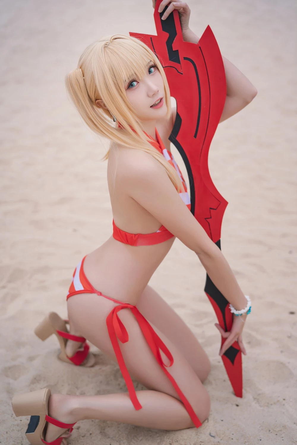 瓜希醬 - Nero Swimsuit