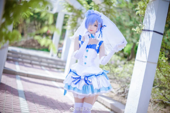 從零開始蕾姆花嫁cos,美萌可愛 cn羽天Shine [12P]