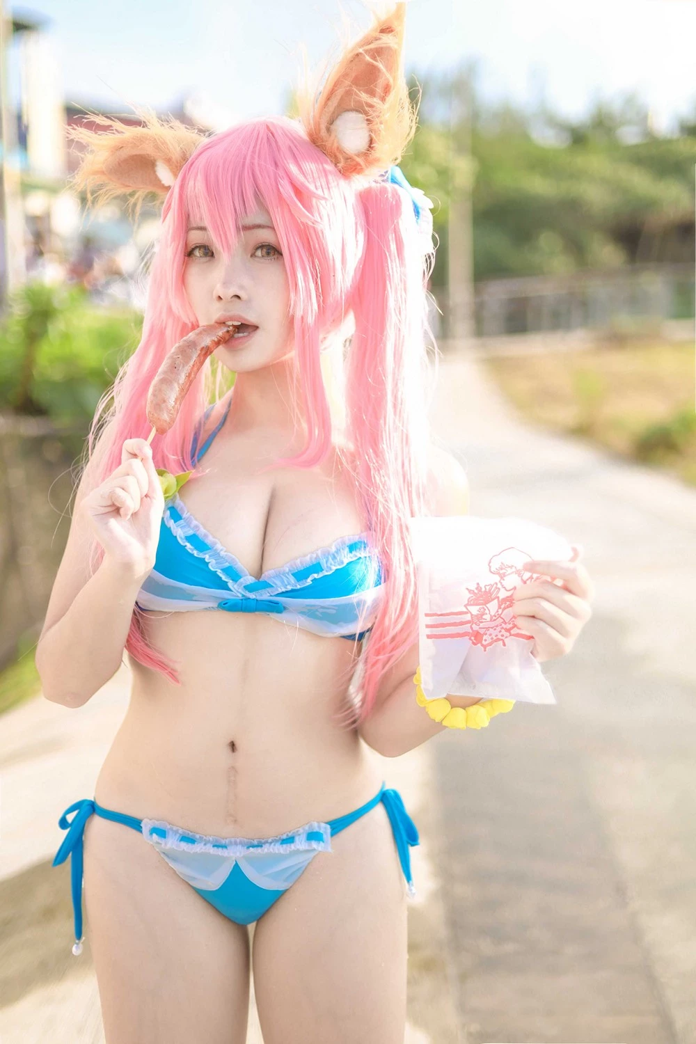 [ 毛毛喵 momocat ] - Tamamo no Mae ver.Swimsuit Fate Grand Order