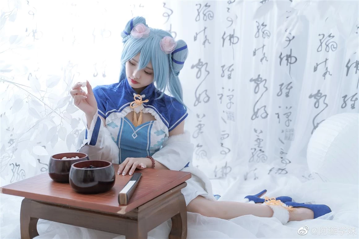 清純少女cos初音未來美圖分享[CN：阿璇學妹] [9P]