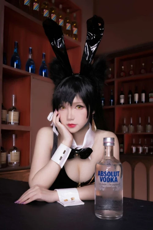 雪晴 Astra アズールレーン 愛宕[Azurlane Atago] Bunny Girl cosplay [30P]