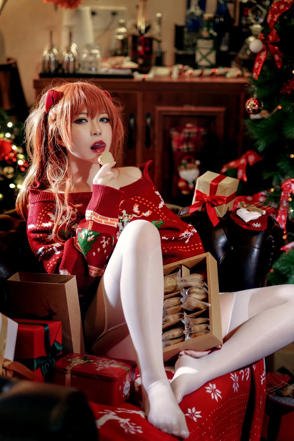 [Cosplay] 半半子 ー ASUKA Christmas [18 March 2022]