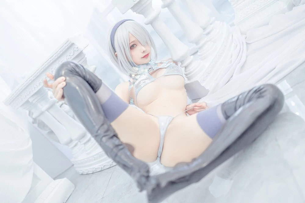 [Cosplay] [蠢沫沫momo-][Cosplay][2b 冰雪]60P [14 January 2022]