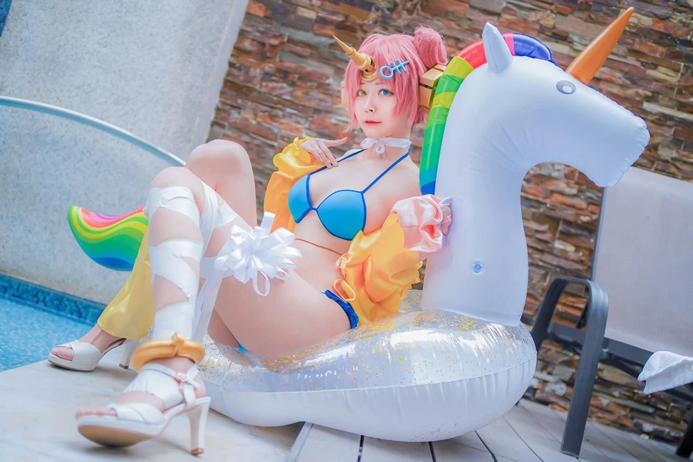 [Cosplay] Arty Huang - FGO Frankenstein swimsuit [2 sets] [32P] [6 February 2022]