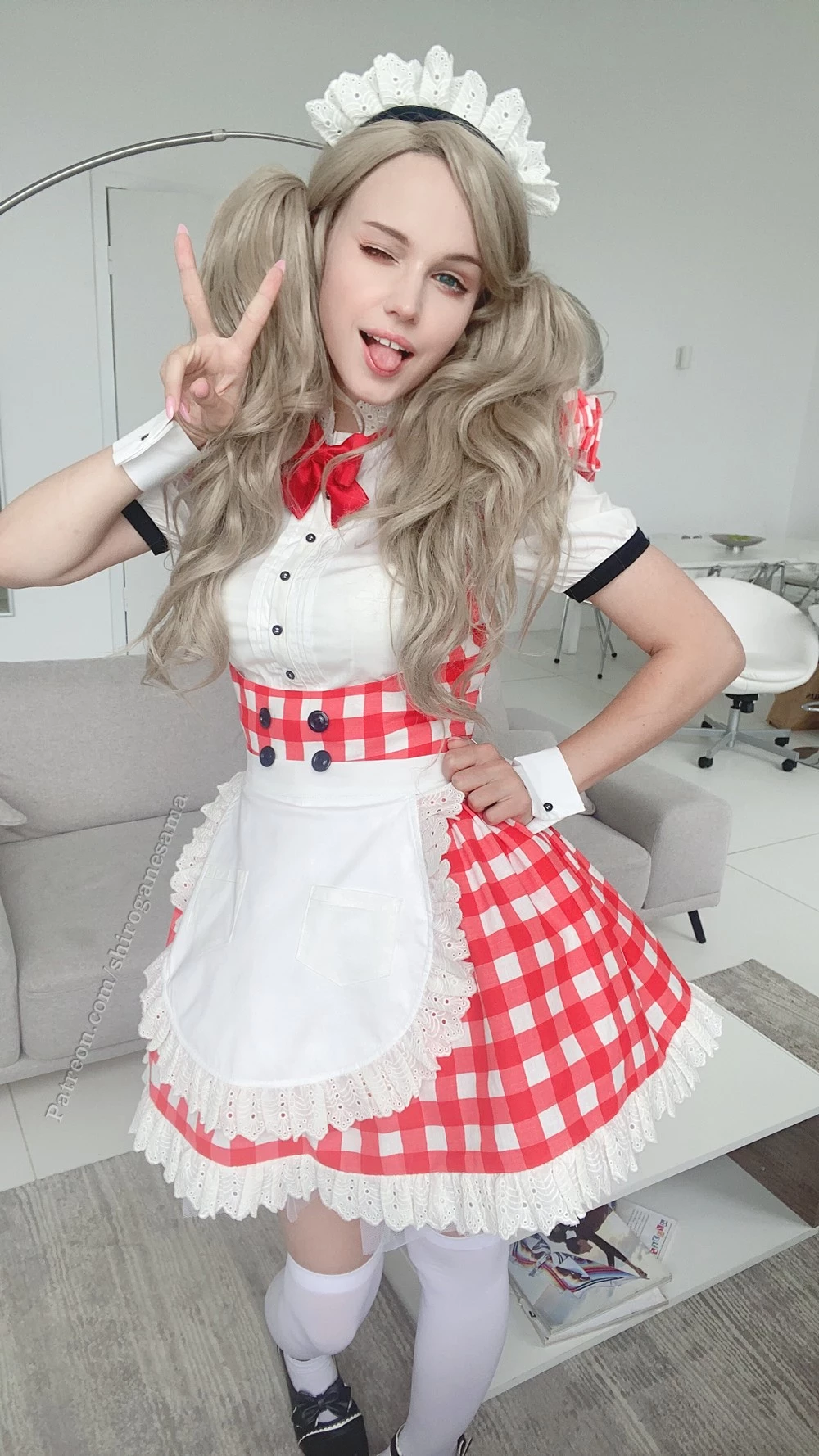 Shirogane - Ann Takamaki maid