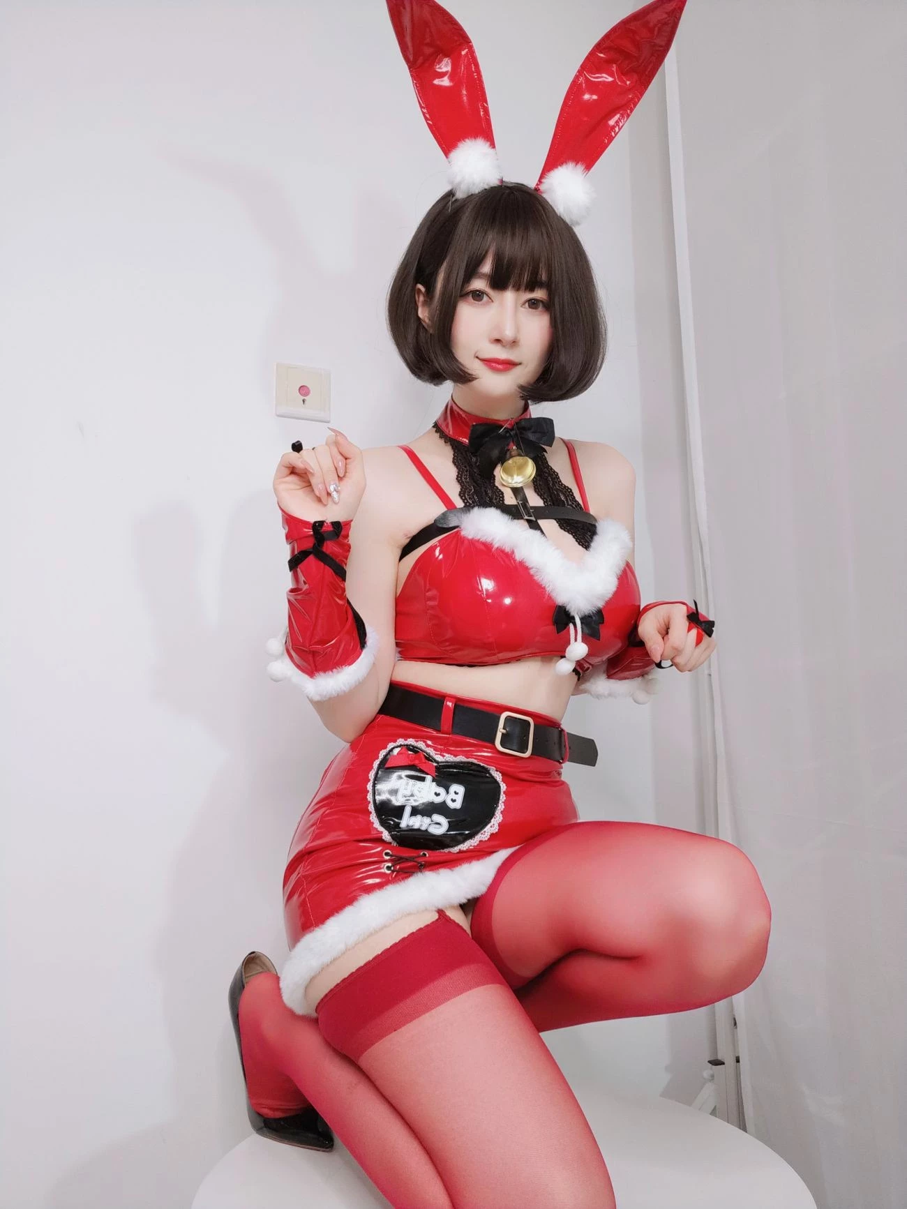 白銀81 Christmas Bunny