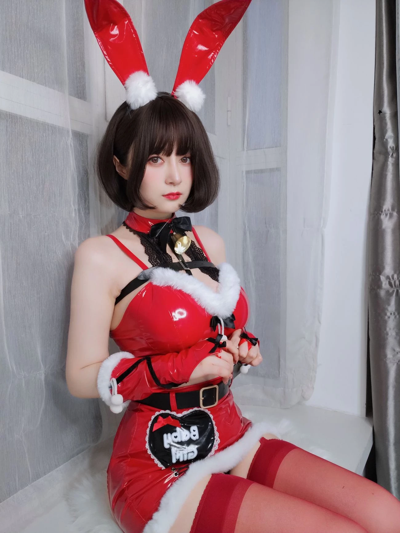 白銀81 Christmas Bunny