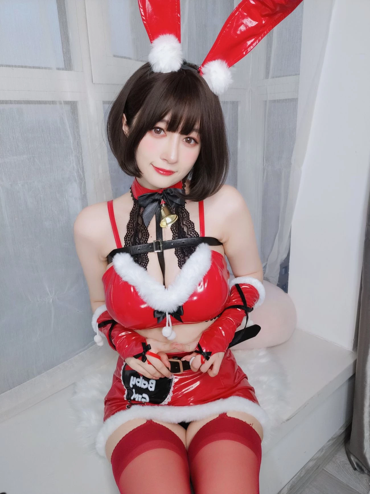 白銀81 Christmas Bunny