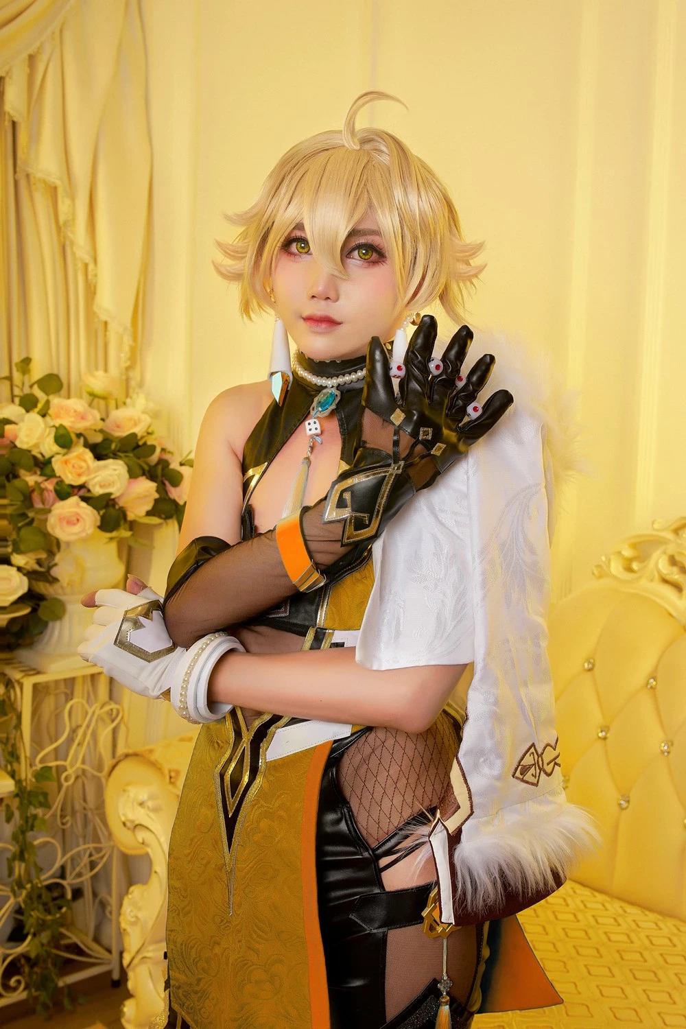 [2022-6-2] Velvet-chann - Gamble Aether [Cosplay]