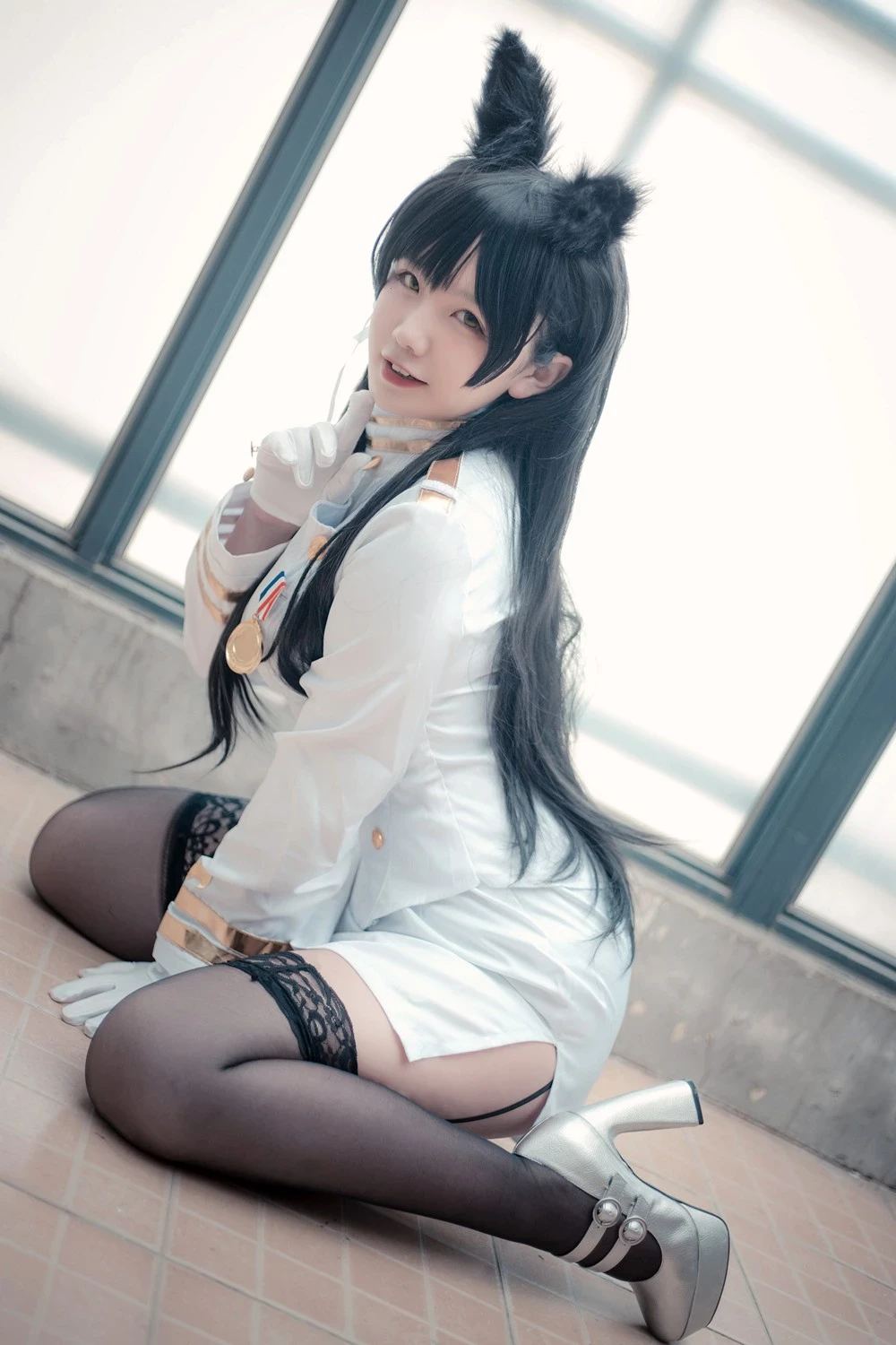 [Cosplay] Aban is very happy today 阿半今天很開心 — Atago [Azur Lane] [3 May 2022]