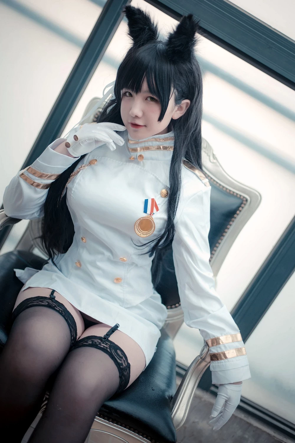 [Cosplay] Aban is very happy today 阿半今天很開心 — Atago [Azur Lane] [3 May 2022]