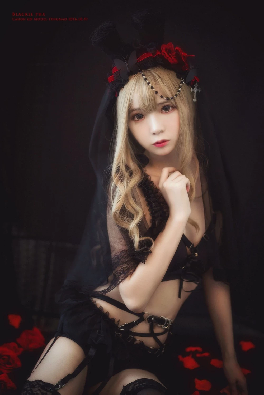 [Cosplay] 瘋貓ss - 黑色玫瑰