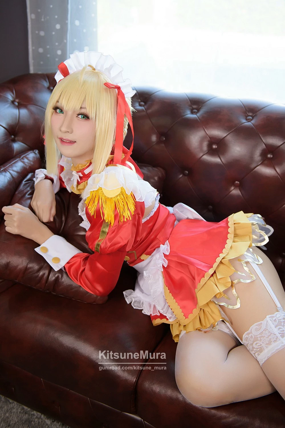 [Cosplay] [KitsuneMura] Nero Claudius Maid