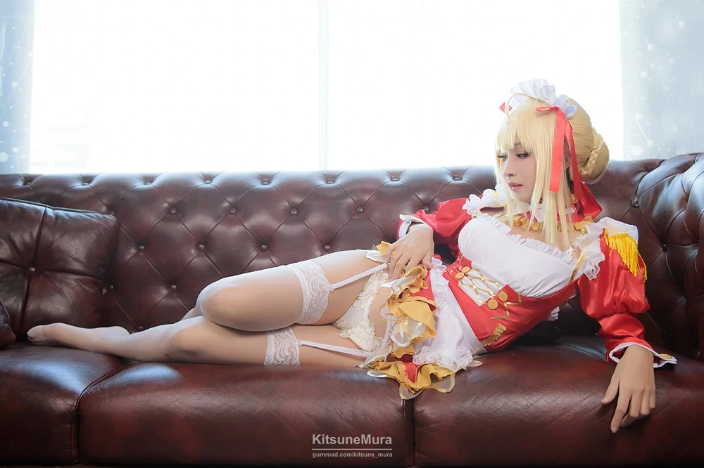 [Cosplay] [KitsuneMura] Nero Claudius Maid