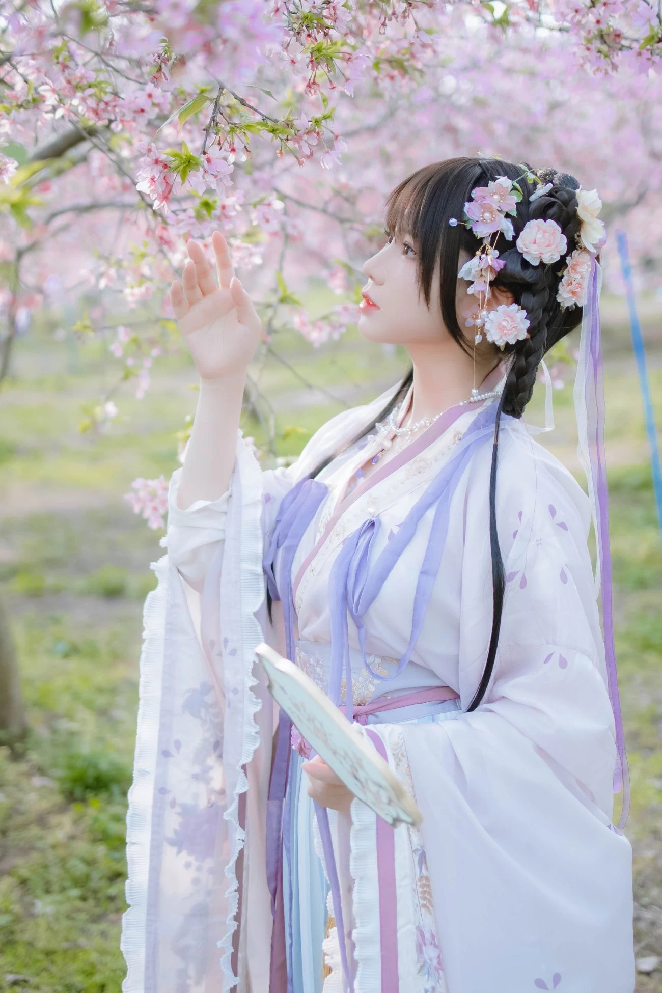 Nyako喵子 櫻花漢服 花神祈願