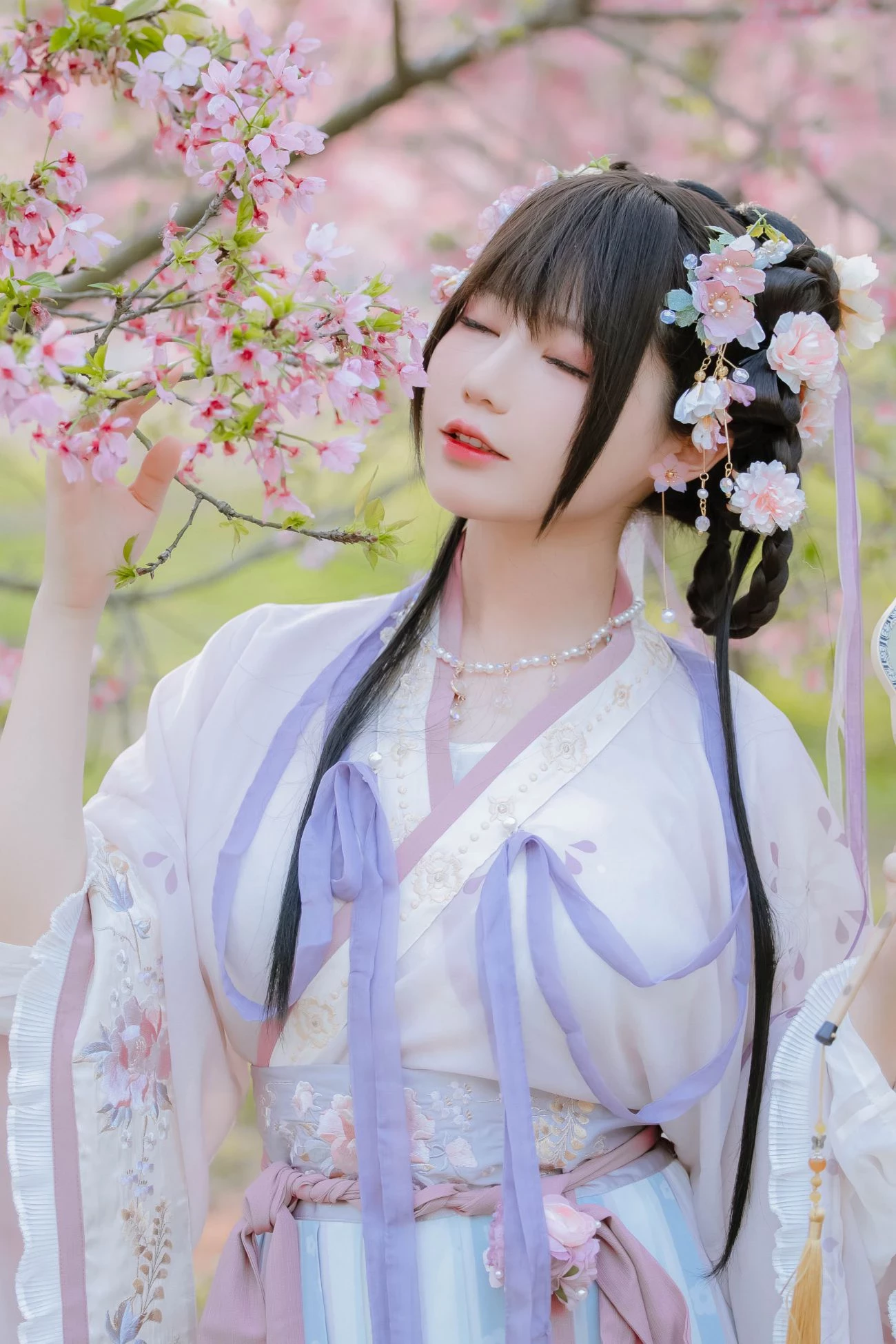 Nyako喵子 櫻花漢服 花神祈願