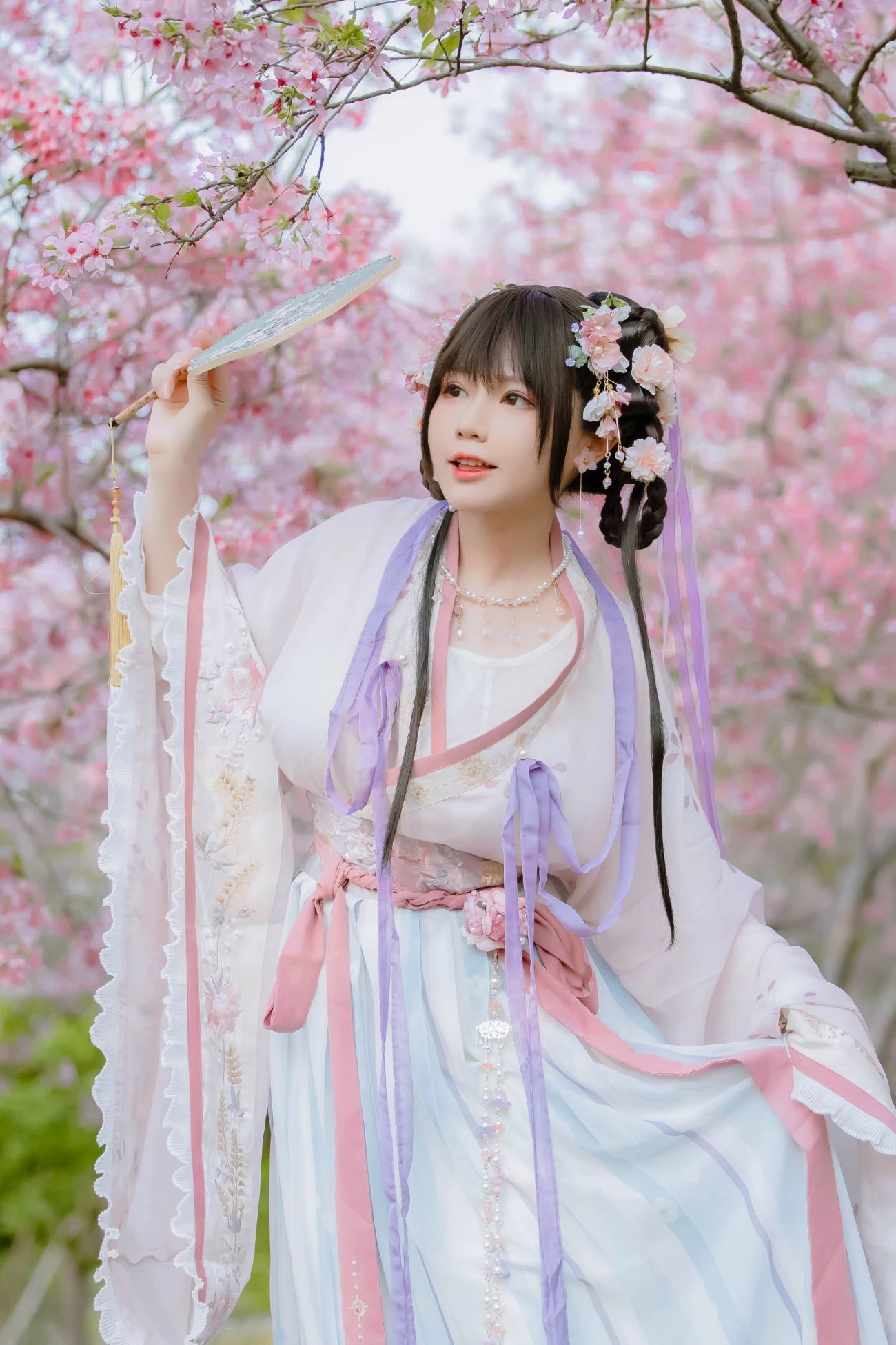 Nyako喵子 櫻花漢服 花神祈願