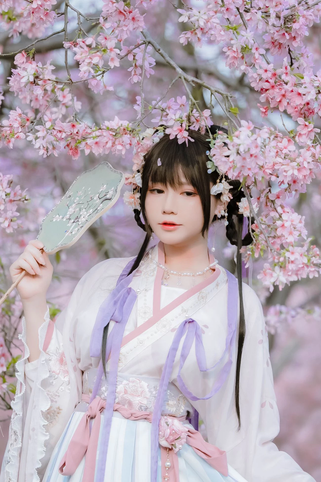 Nyako喵子 櫻花漢服 花神祈願