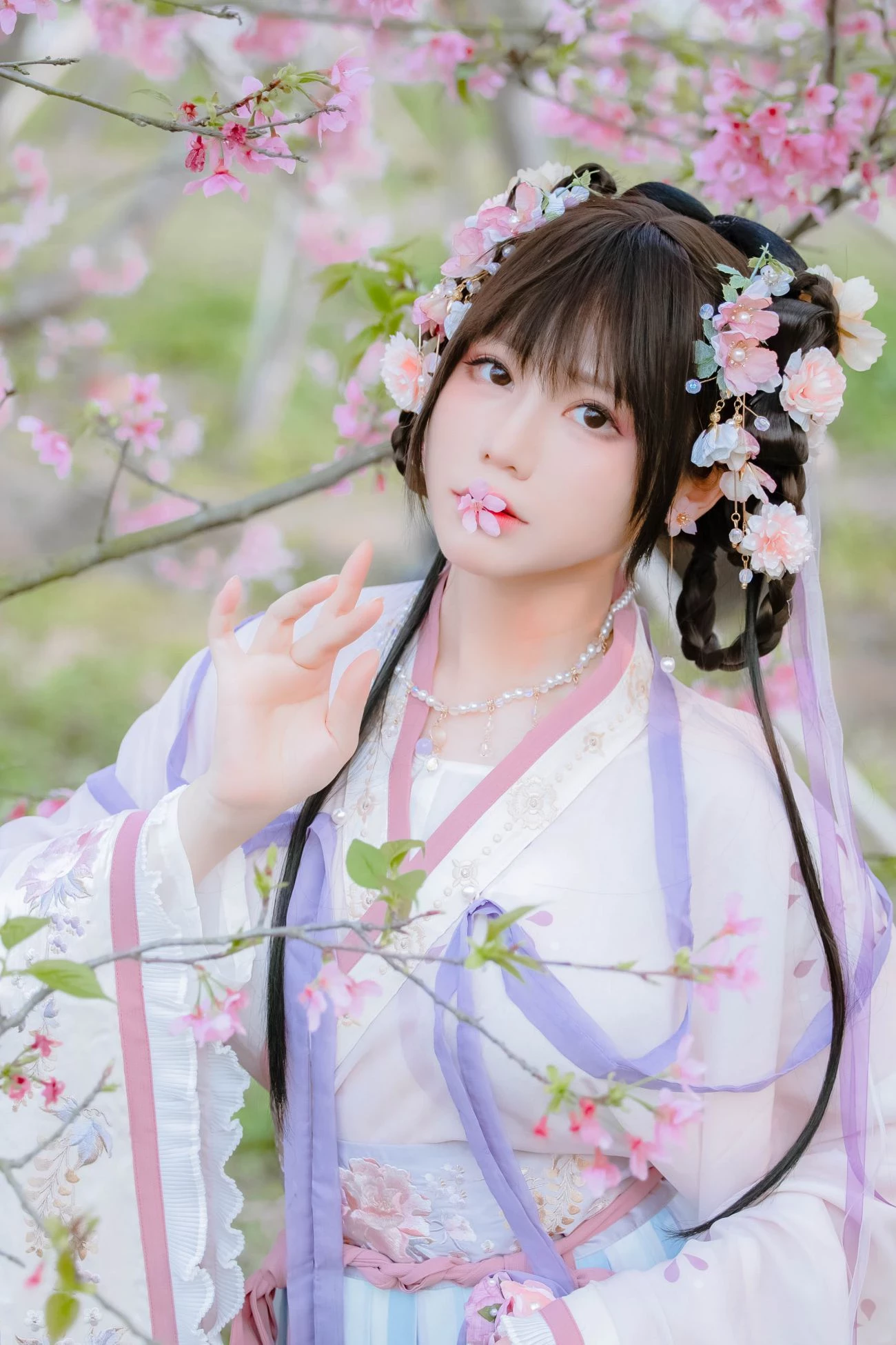 Nyako喵子 櫻花漢服 花神祈願