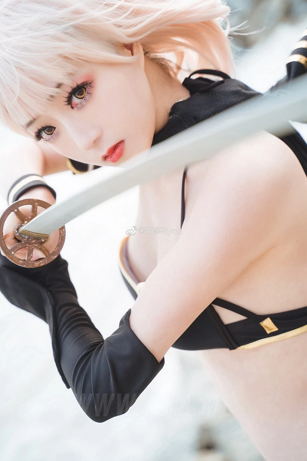 [無箏Ryou] 沖田總司cosplay和最終幻想7蒂法·洛克哈特