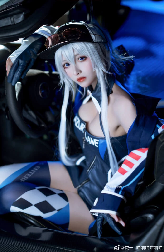 碧藍航線SSR企業賽車女郎cos Wind Catcher cn流一 [12P]