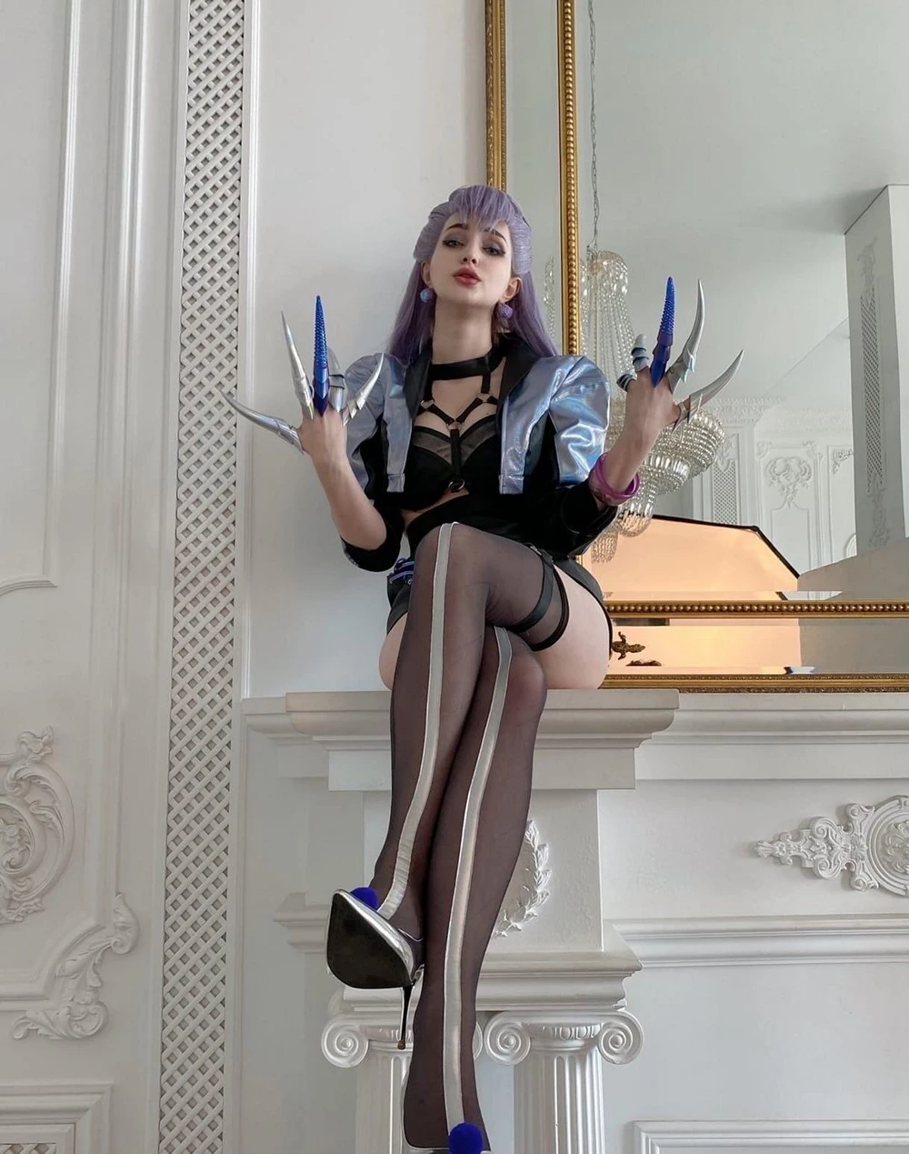 [cosplay] Hologana - Evelynn KDA All Out BTS [league of legends]