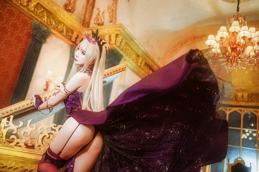 [福利COS] 阮邑 Fairy - 黑槍呆禮服