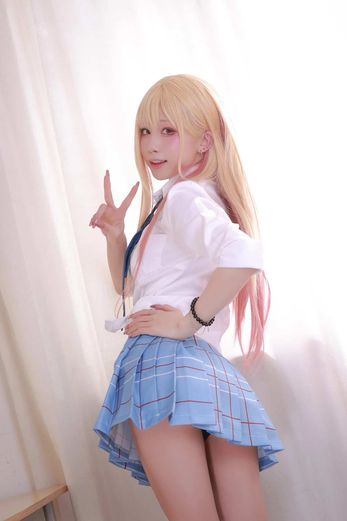 水淼aqua Cosplay Vol.117 Marin Kitagawa 喜多川海夢