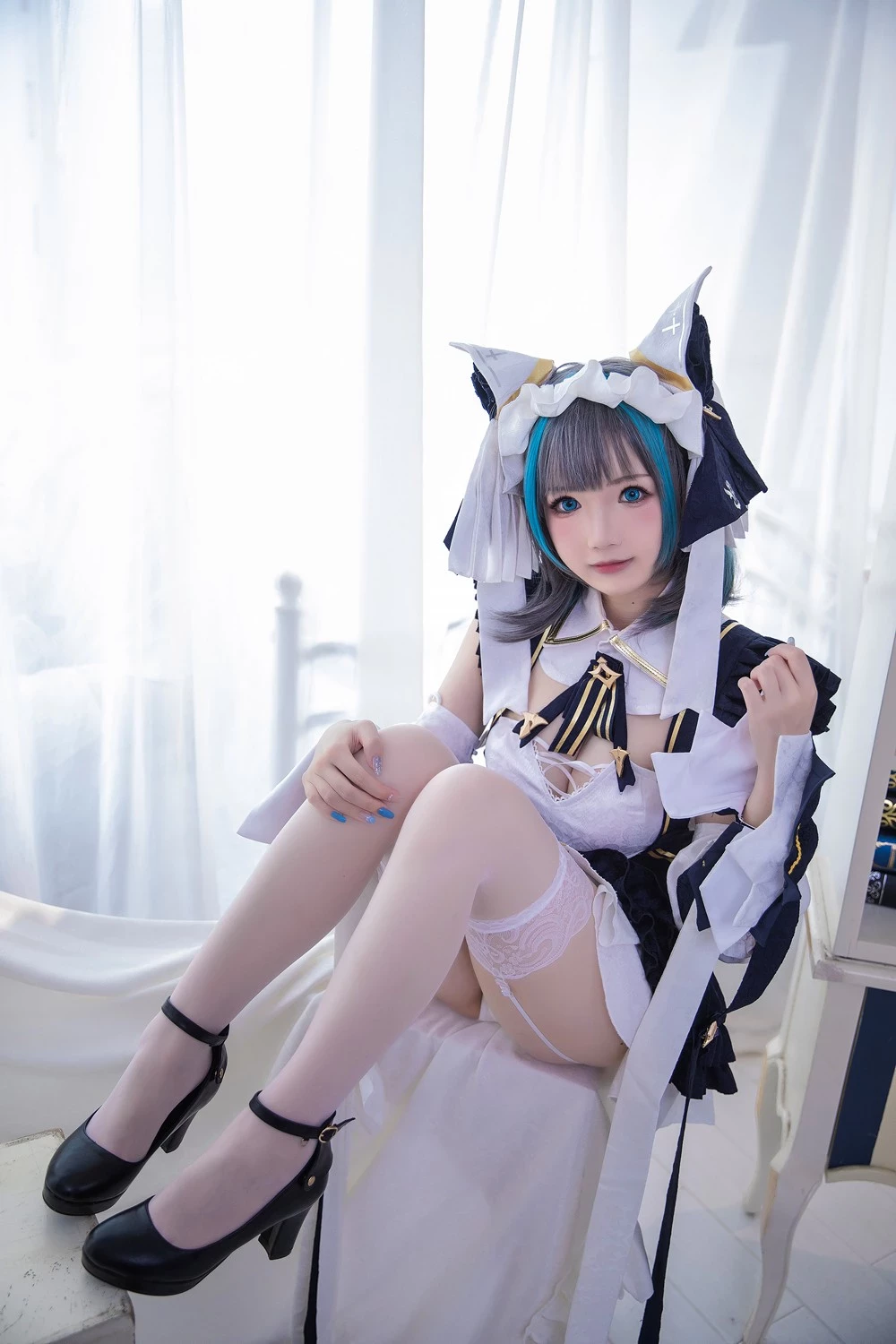 雪晴 Azure Lane 柴郡[18P]